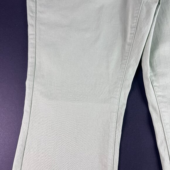 Not Your Daughters Jean Women Plus 42x28 High Rise Straight Green Denim Tag 20WT - Picture 4 of 16